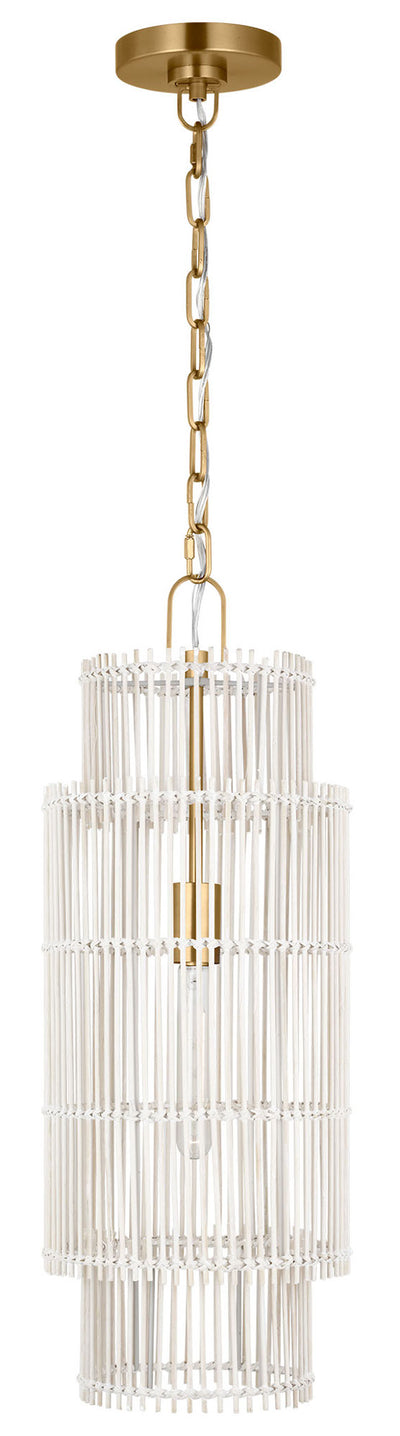 Visual Comfort Studio - EP1411BBS - One Light Pendant - Elio - Burnished Brass