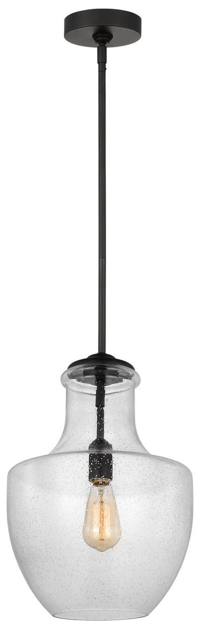 Visual Comfort Studio - P1461MBK - One Light Pendant - Baylor - Midnight Black