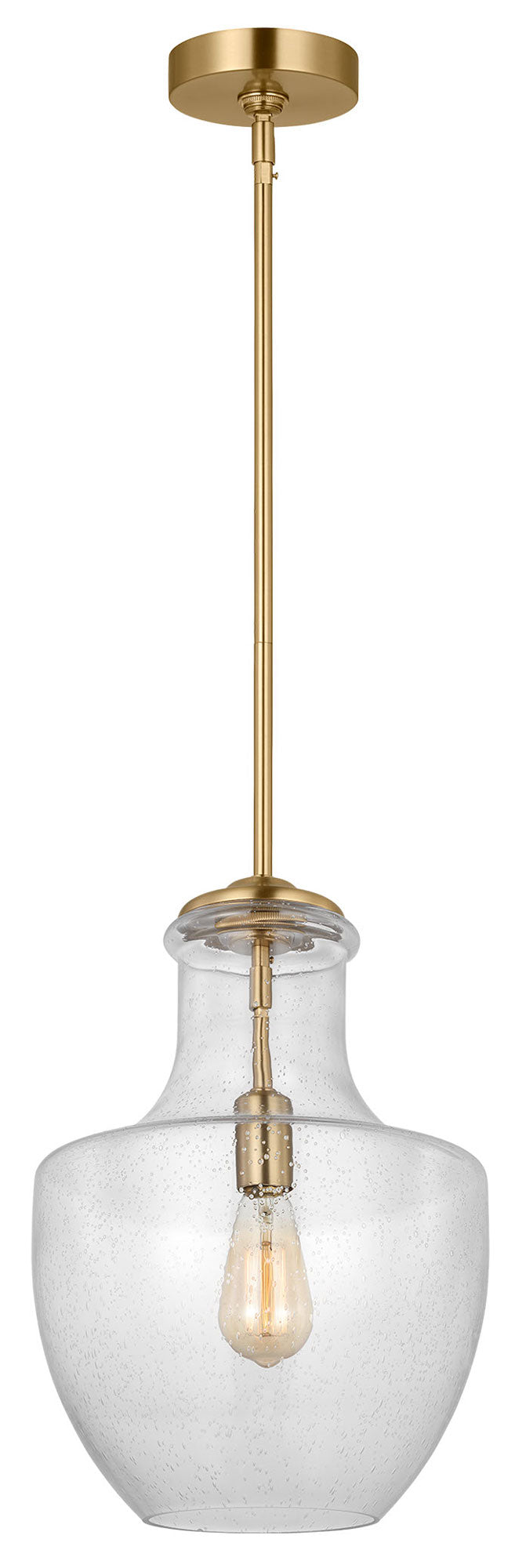 Visual Comfort Studio - P1461SB - One Light Pendant - Baylor - Satin Brass