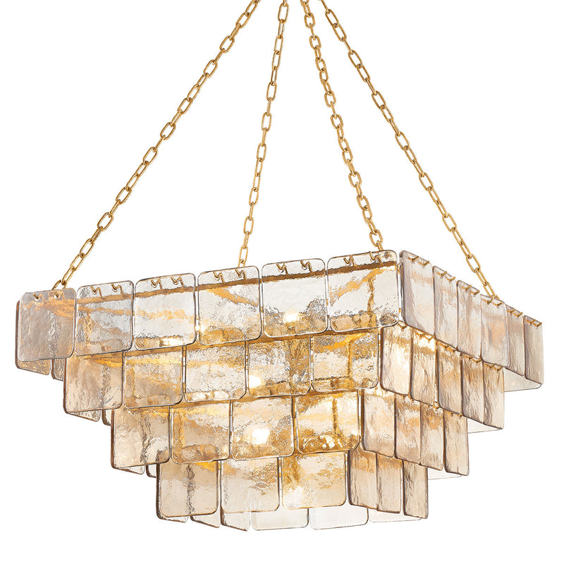 Corbett Lighting-449-35-VGL-Vintage Gold Leaf