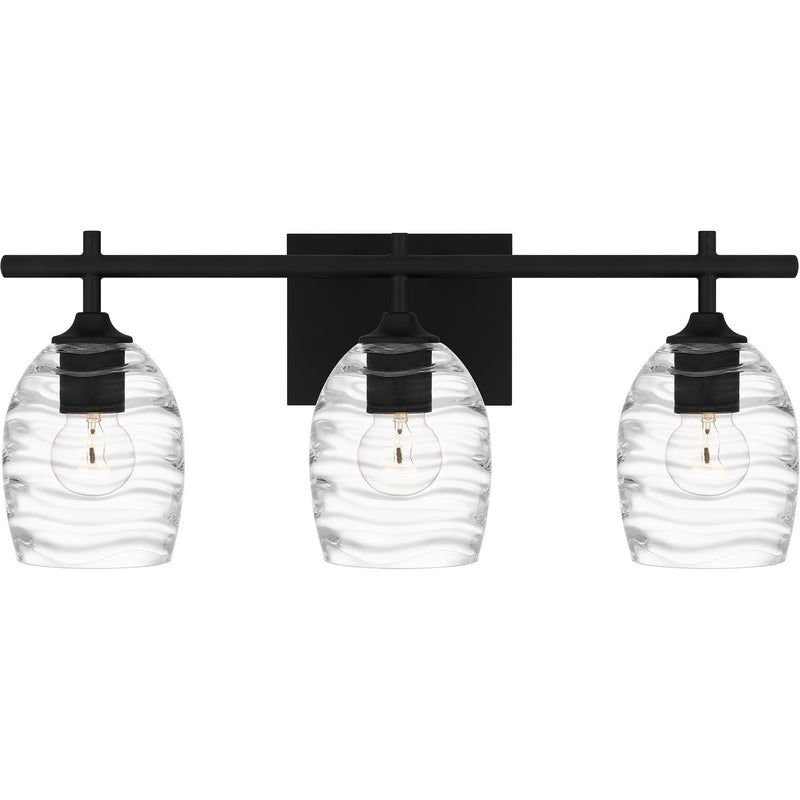 Quoizel - LCY8622MBK - Three Light Bath - Lucy - Matte Black