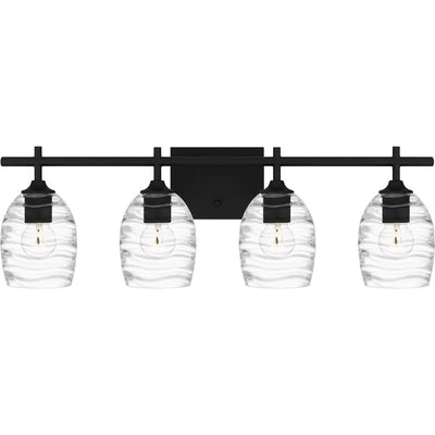 Quoizel - LCY8629MBK - Four Light Bath - Lucy - Matte Black