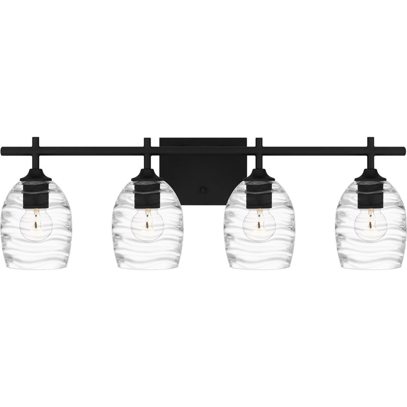 Quoizel - LCY8629MBK - Four Light Bath - Lucy - Matte Black