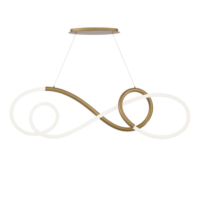 W.A.C. Lighting - PD-19348-AB - LED Pendant - Solo - Aged Brass