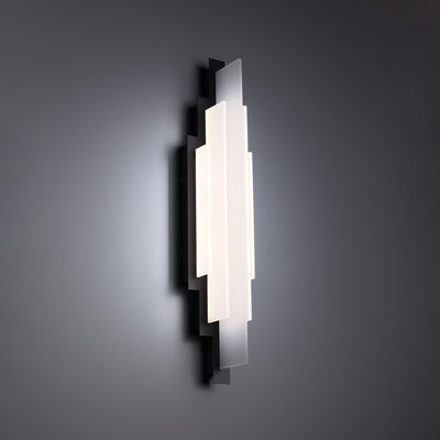 W.A.C. Lighting - WS-65323-27-BK - LED Wall Sconce - Nouveau - Black