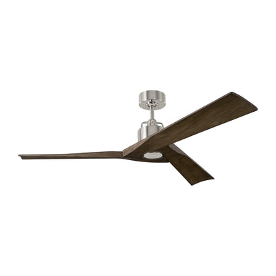 Visual Comfort Fan - 3ALMSM52BS - 52``Ceiling Fan - Alma 52 Smart - Brushed Steel