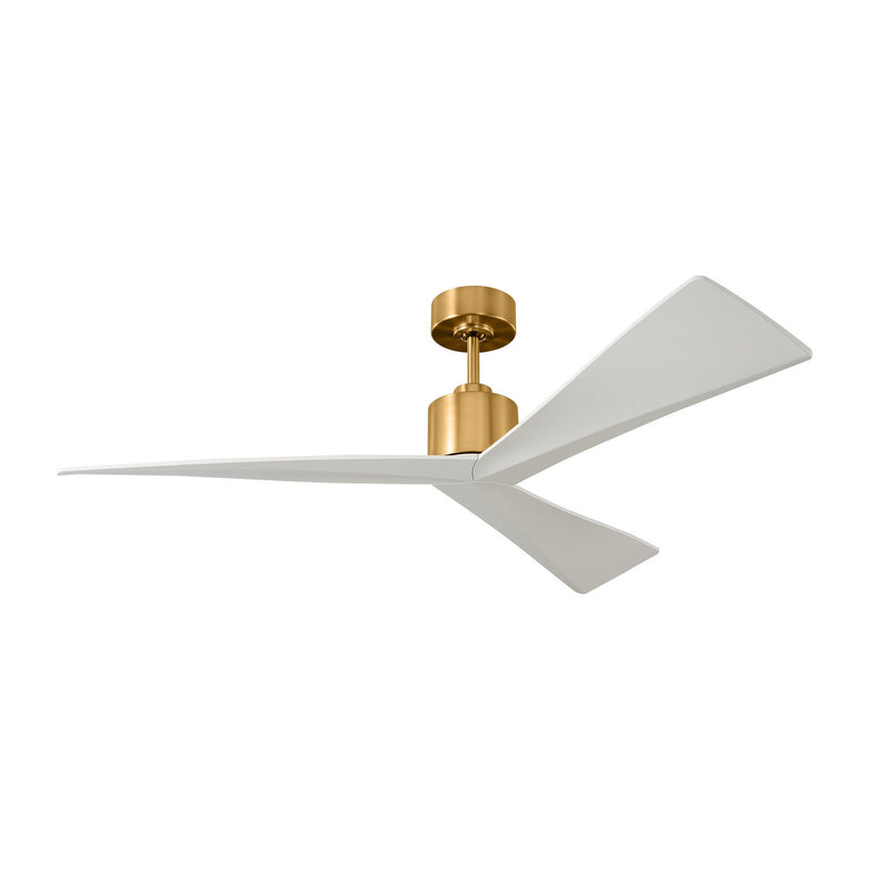 Visual Comfort Fan - 3ADR52BBS - 52``Ceiling Fan - Adler 52 - Burnished Brass