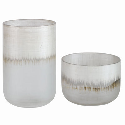 Uttermost - 18071 - Vases, Set/2 - Frost - Silver