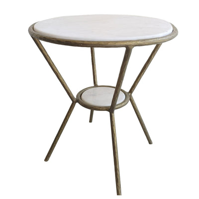 Uttermost - 22879 - Side Table - Refuge - Antique Gold