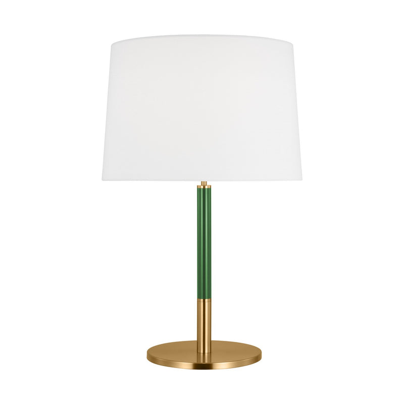 Visual Comfort Studio - KST1041BBSGRN1 - One Light Table Lamp - Monroe - Burnished Brass