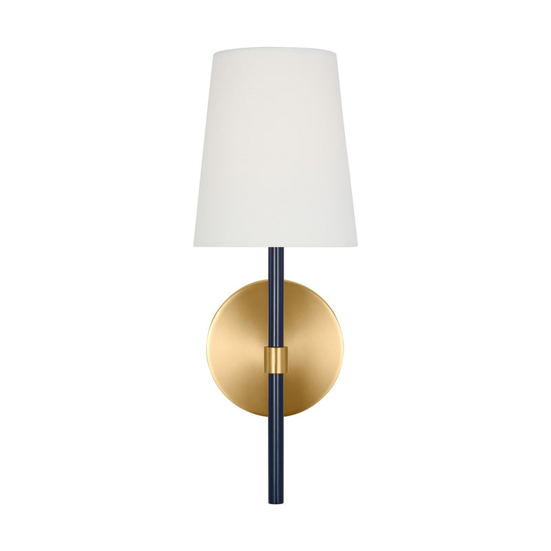 Visual Comfort Studio - KSW1081BBSNVY - One Light Wall Sconce - Monroe - Burnished Brass