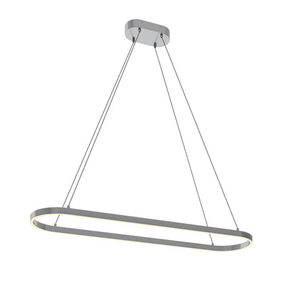 AFX Lighting - GLOP4812L30D1SN - LED Pendant - Glo - Satin Nickel