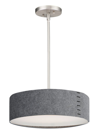 Maxim - 10224GYSN - LED Pendant - Prime - Satin Nickel