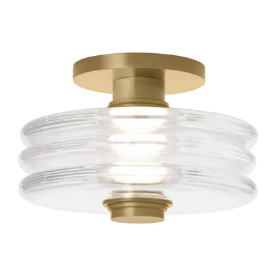 Visual Comfort Modern - KWFM20827CNB - LED Flush Mount - Laurel - Natural Brass