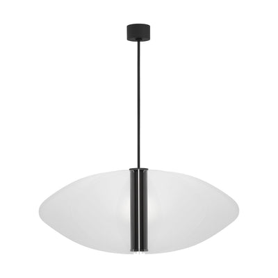 Visual Comfort Modern - SLPD28530B - LED Pendant - Nyra - Nightshade Black