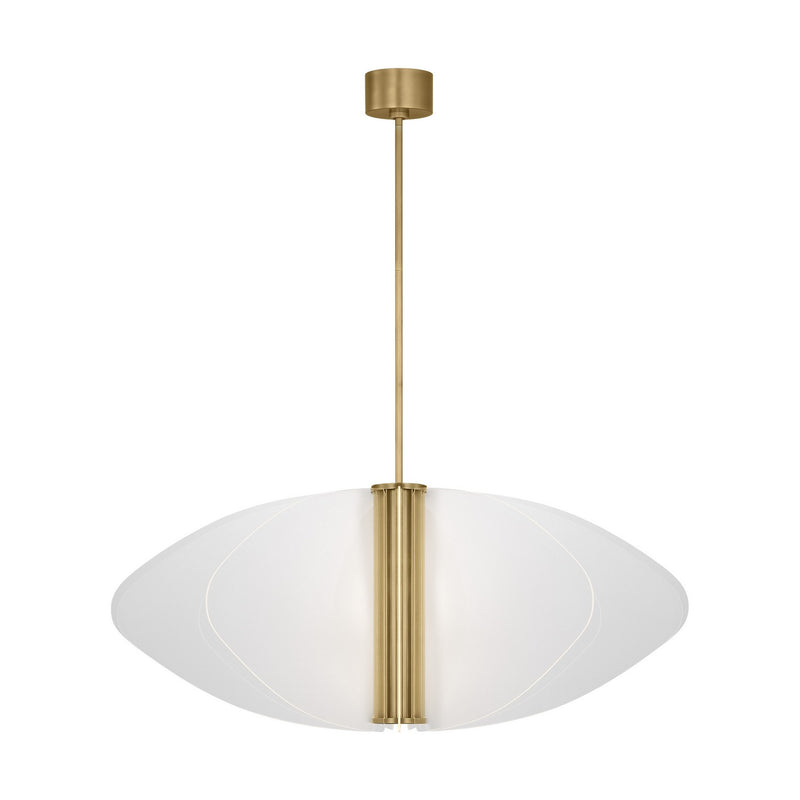 Visual Comfort Modern - SLPD28530BR - LED Pendant - Nyra - Plated Brass