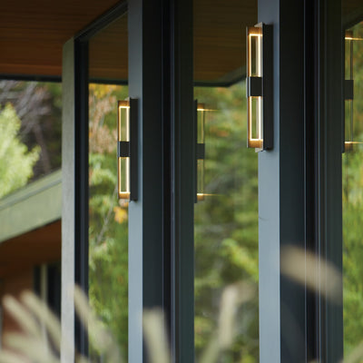 Hubbardton Forge - 306425-LED-78-ZM0333 - LED Outdoor Wall Sconce - Axis - Coastal Burnished Steel
