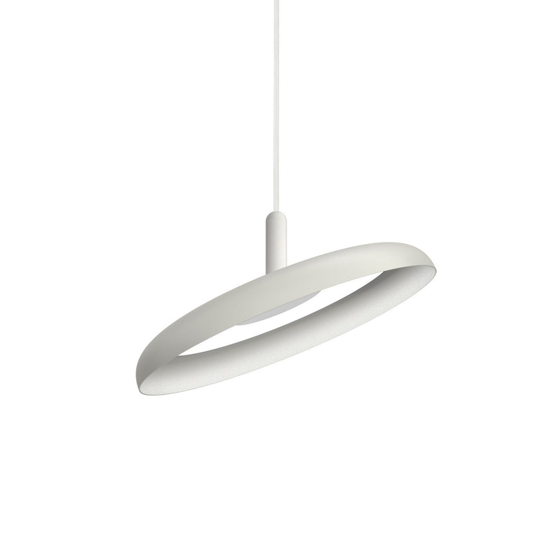 Pablo Designs - NIVE PND 15 WHT WHT - LED Pendant - Nivel - White/ White