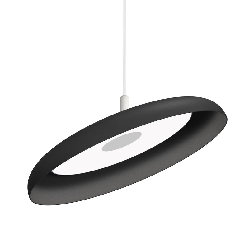 Pablo Designs - NIVE PND 22 BLK WHT - LED Pendant - Nivel - Black/ White