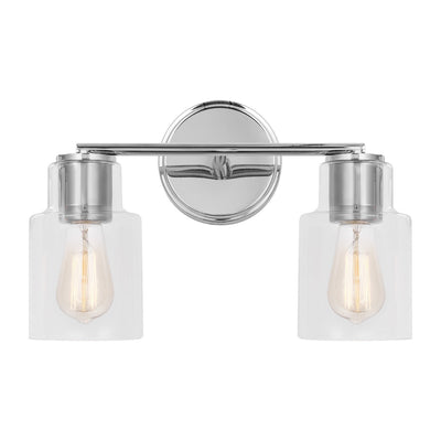 Visual Comfort Studio - DJV1002CH - Two Light Bath - Sayward - Chrome