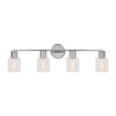 Visual Comfort Studio - DJV1004CH - Four Light Bath - Sayward - Chrome