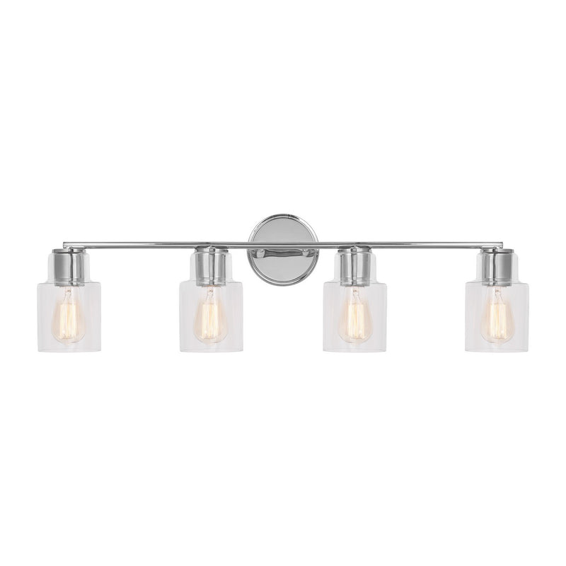 Visual Comfort Studio - DJV1004CH - Four Light Bath - Sayward - Chrome