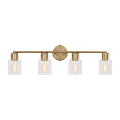 Visual Comfort Studio - DJV1004SB - Four Light Bath - Sayward - Satin Brass