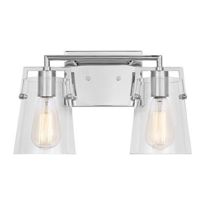 Visual Comfort Studio - DJV1032CH - Two Light Bath - Crofton - Chrome