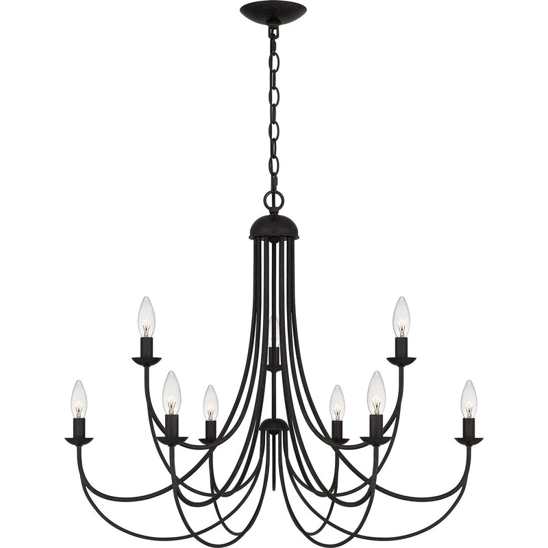 Quoizel - MRN5030IB - Nine Light Chandelier - Mirren - Imperial Bronze