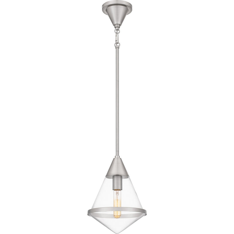Quoizel - QPP6160BN - One Light Mini Pendant - Quoizel Piccolo Pendant - Brushed Nickel