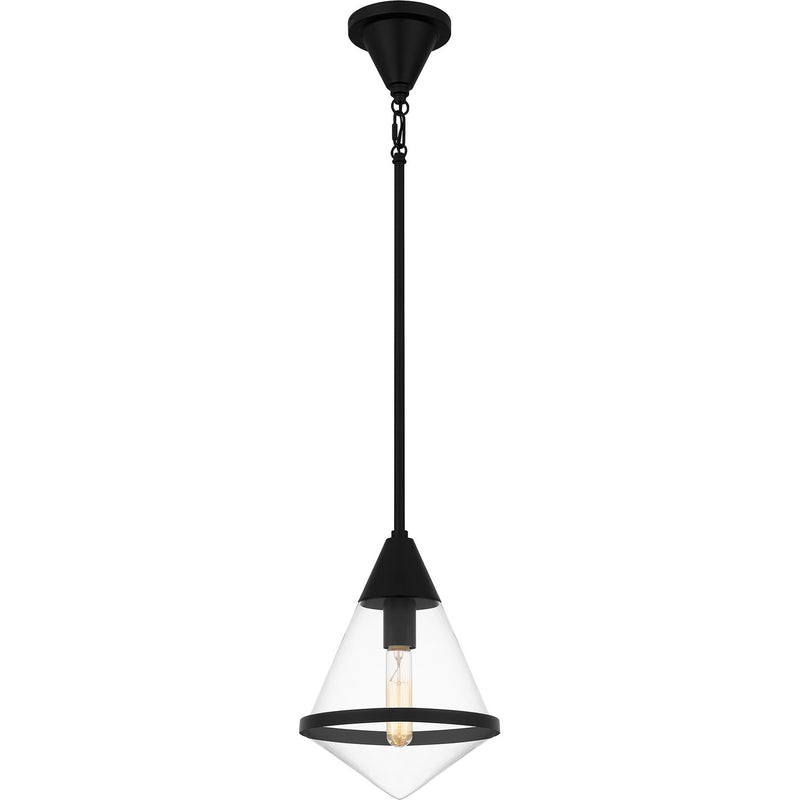 Quoizel - QPP6160MBK - One Light Mini Pendant - Quoizel Piccolo Pendant - Matte Black