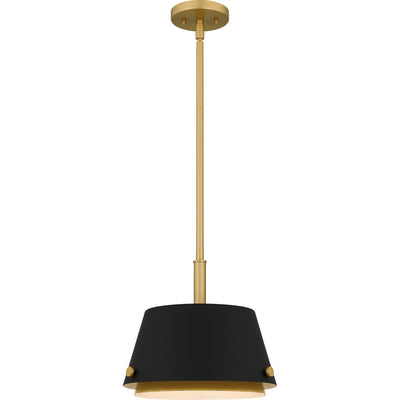 Quoizel - QPP6163MBK - One Light Pendant - Quoizel Piccolo Pendant - Matte Black