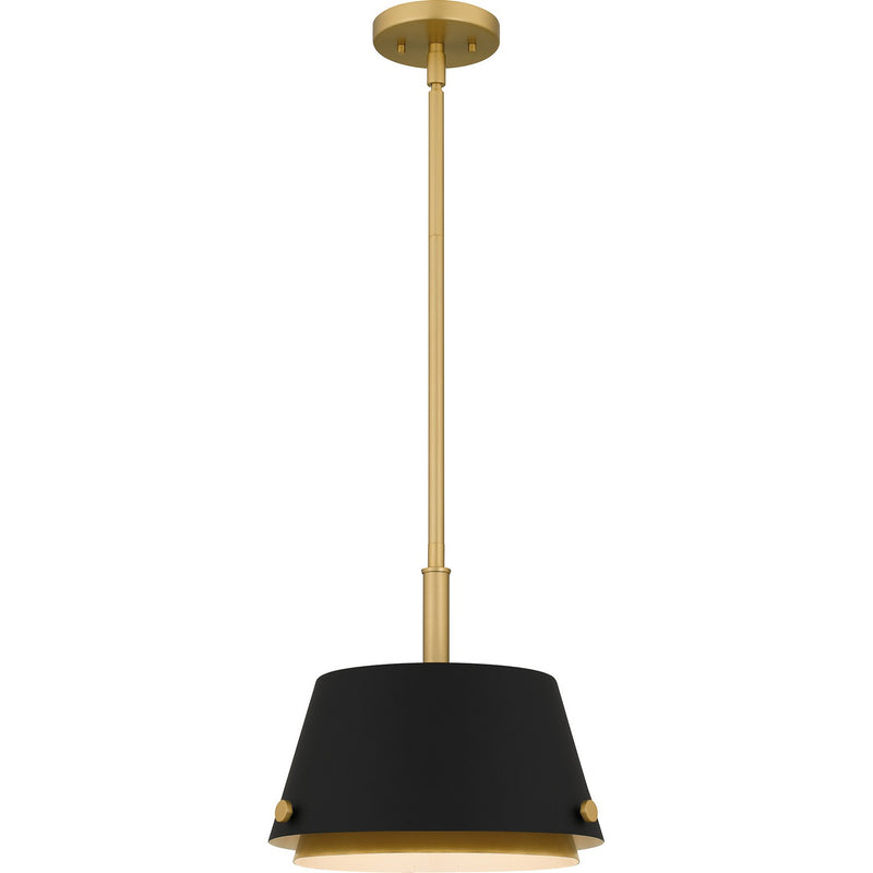 Quoizel - QPP6163MBK - One Light Pendant - Quoizel Piccolo Pendant - Matte Black