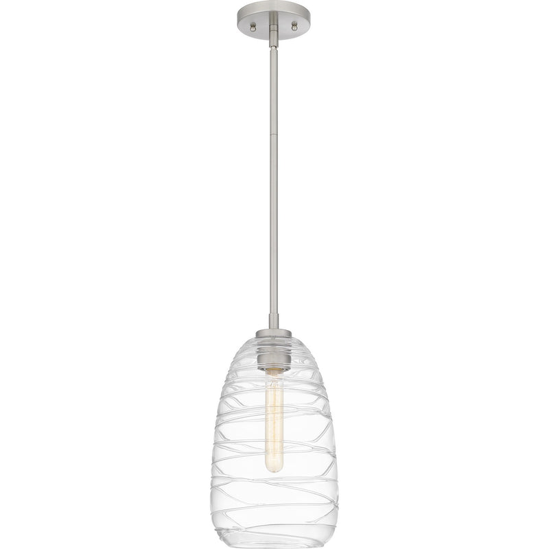 Quoizel - QPP6165BN - One Light Mini Pendant - Quoizel Piccolo Pendant - Brushed Nickel