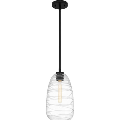 Quoizel - QPP6165MBK - One Light Mini Pendant - Quoizel Piccolo Pendant - Matte Black