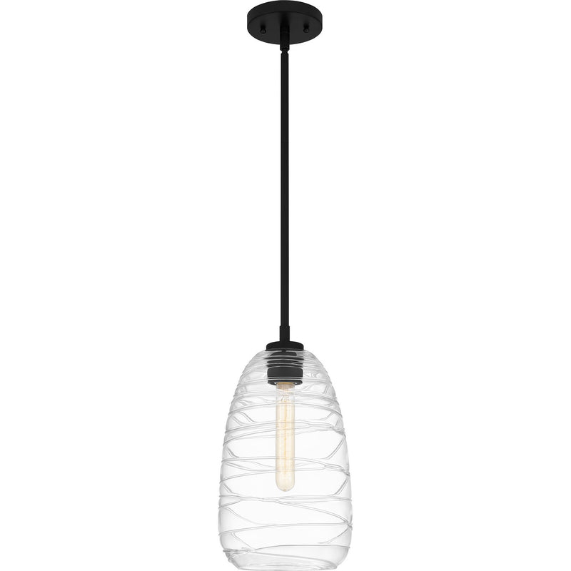Quoizel - QPP6165MBK - One Light Mini Pendant - Quoizel Piccolo Pendant - Matte Black