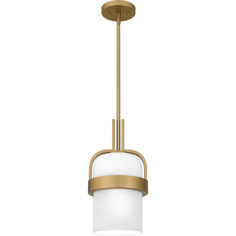 Quoizel - QPP6174AB - One Light Mini Pendant - Quoizel Piccolo Pendant - Aged Brass