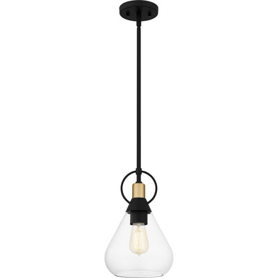 Quoizel - QPP6187MBK - One Light Mini Pendant - Quoizel Piccolo Pendant - Matte Black