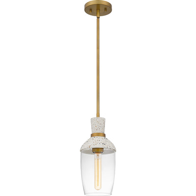 Quoizel - QPP6189AB - One Light Mini Pendant - Quoizel Piccolo Pendant - Aged Brass