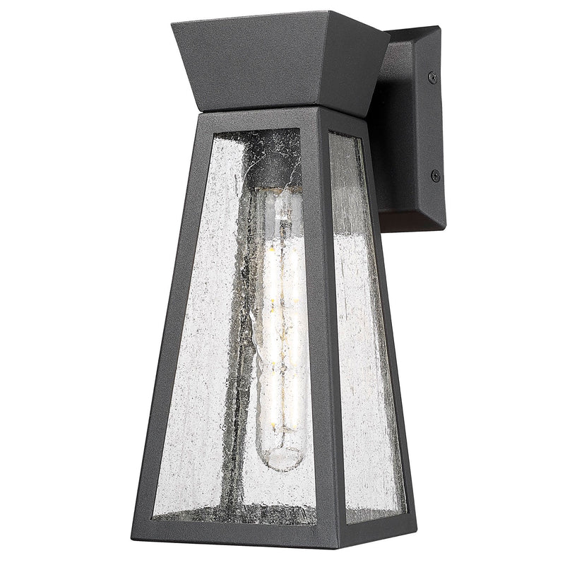 Artcraft - AC8860BK - One Light Outdoor Wall Mount - Lucian - Black