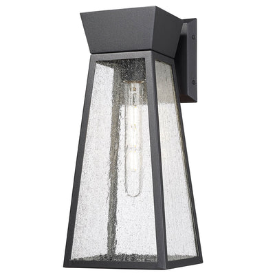 Artcraft - AC8861BK - One Light Outdoor Wall Mount - Lucian - Black