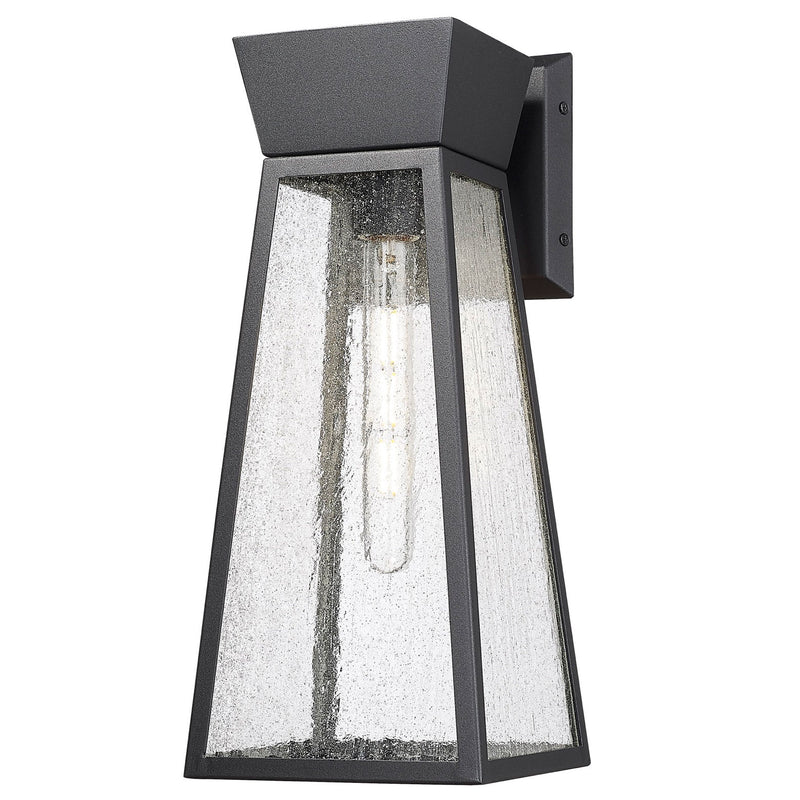 Artcraft - AC8861BK - One Light Outdoor Wall Mount - Lucian - Black