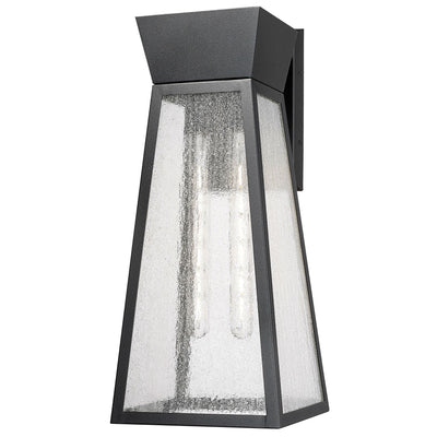 Artcraft - AC8862BK - Two Light Outdoor Wall Mount - Lucian - Black