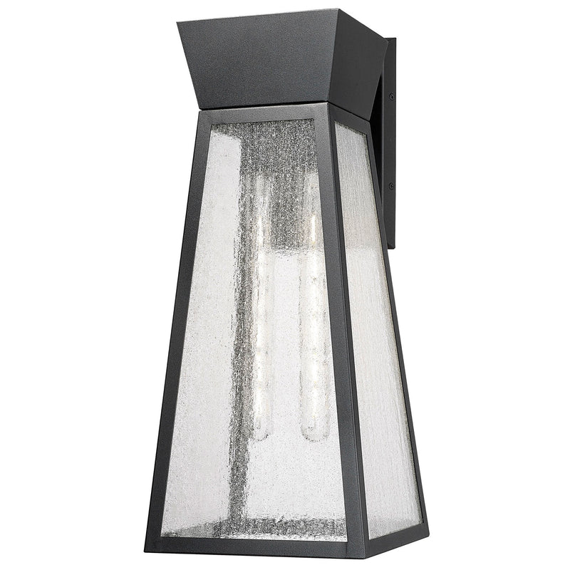 Artcraft - AC8862BK - Two Light Outdoor Wall Mount - Lucian - Black