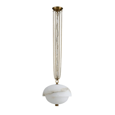Kalco - 519456WB - LED Pendant - Volterra - Winter Brass