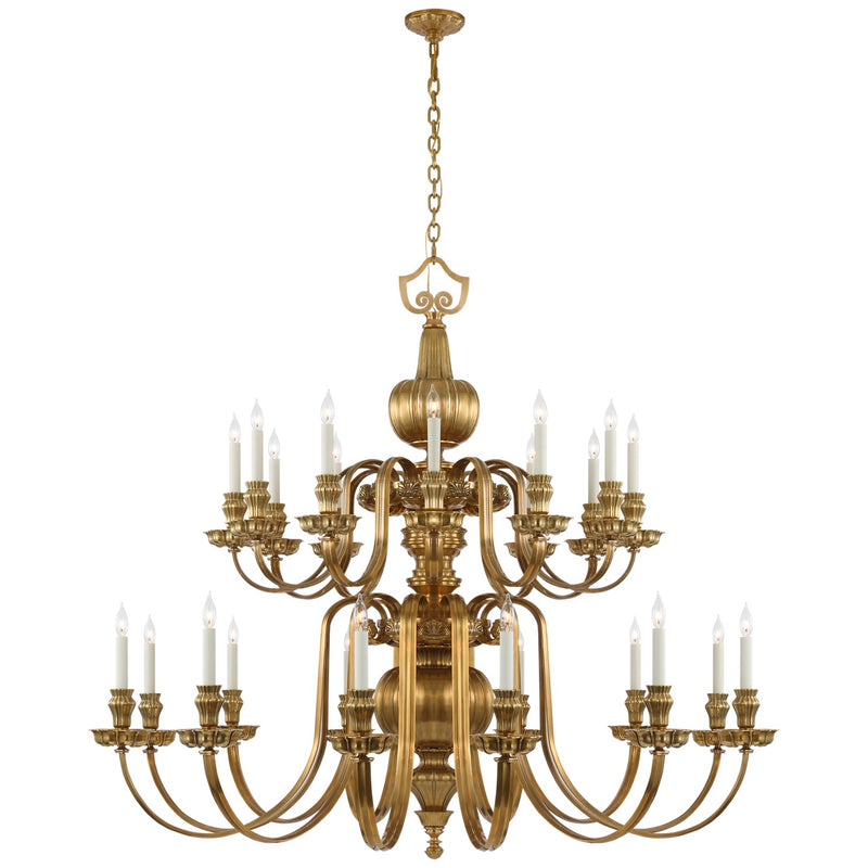 Ralph Lauren - RL 5094NB - LED Chandelier - Falaise - Natural Brass