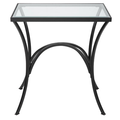 Uttermost - 22911 - End Table - Alayna - Satin Black