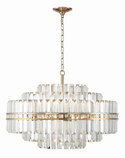 Crystorama - HAY-1407-AG - 16 Light Chandelier - Hayes - Aged Brass