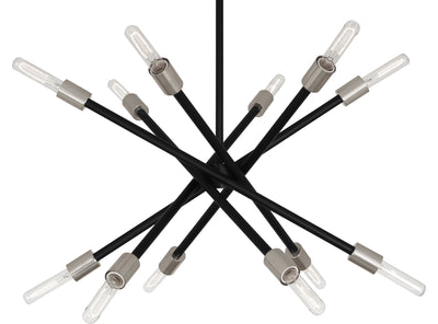 Robert Abbey - S219 - Polished Nickel / Matte Black