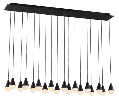 Visual Comfort Modern - SLCH51630B-277 - Nightshade Black